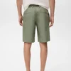 Bermuda slim en coton chino