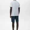 Bermuda slim en coton chino