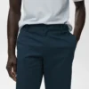 Bermuda slim en coton chino