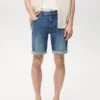 Bermuda slim en denim
