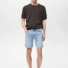 Bermuda slim en denim