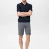 Bermuda slim en denim