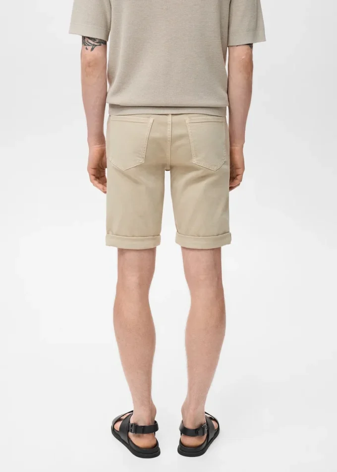 Bermuda slim en denim