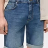 Bermuda slim en denim