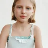 Bikini bandeau imprimé