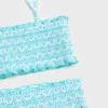 Bikini bandeau imprimé