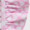Bikini à fleurs avec volants