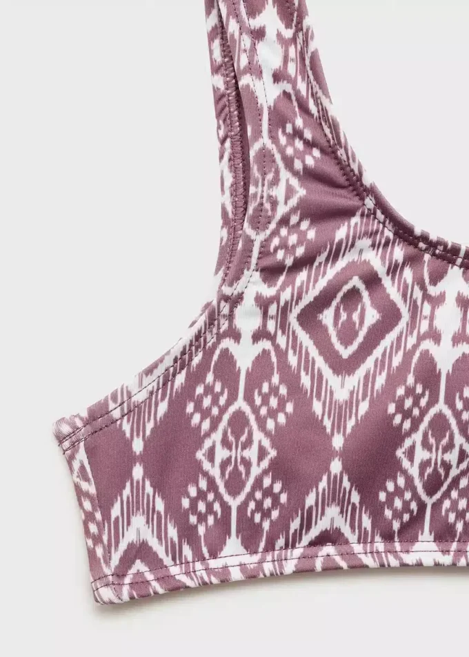 Bikini à imprimé ethnique