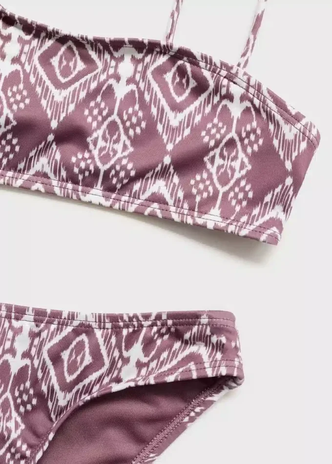 Bikini à imprimé ethnique