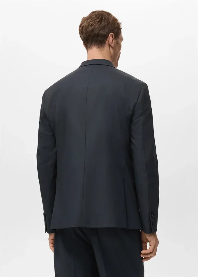 Blazer Boston slim fit à double boutonnage