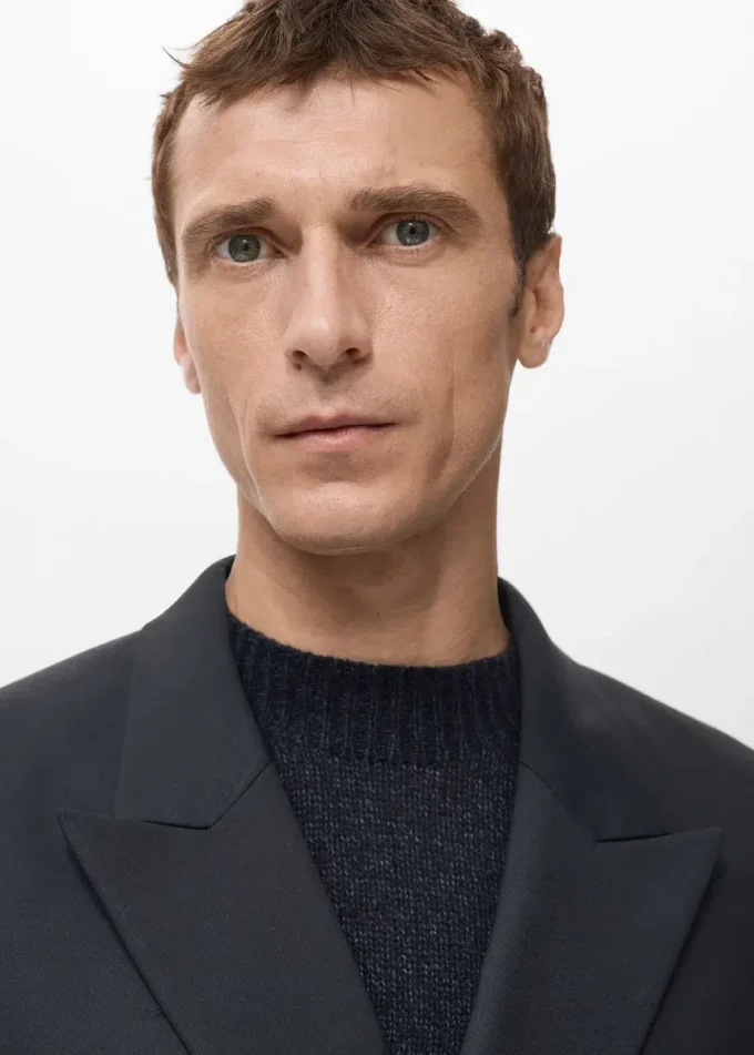 Blazer Boston slim fit à double boutonnage