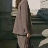 Blazer à carreaux