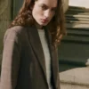 Blazer à carreaux