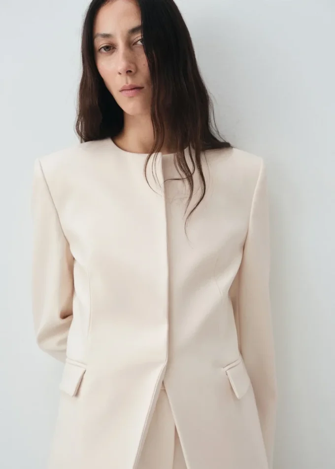 Blazer de costume ajusté