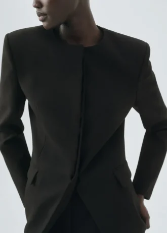 Blazer de costume ajusté