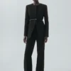 Blazer de costume ajusté