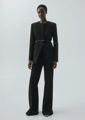 Blazer de costume ajusté