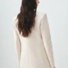 Blazer de costume ajusté