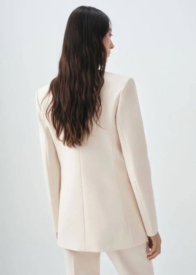 Blazer de costume ajusté