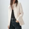 Blazer de costume ajusté