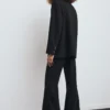 Blazer de costume avec poches à rabat