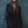 Blazer de costume coupe droite