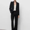 Blazer de costume coupe droite