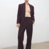 Blazer de costume coupe droite