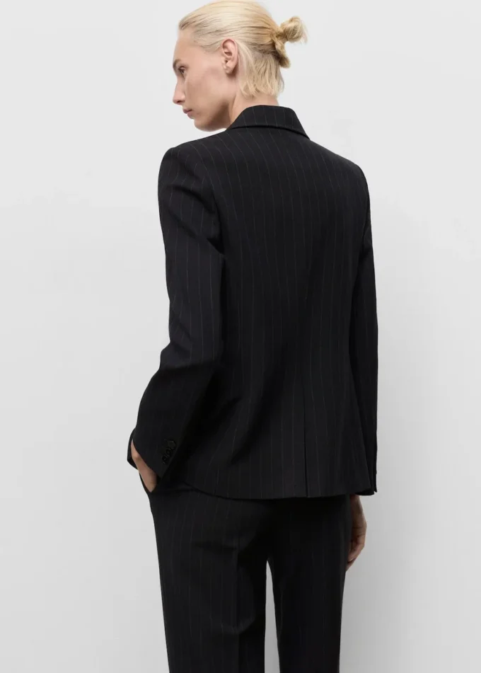 Blazer de costume coupe droite