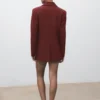 Blazer de costume coupe droite