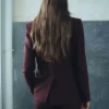 Blazer de costume coupe droite