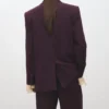Blazer de costume coupe droite