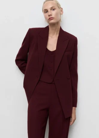 Blazer de costume croisé