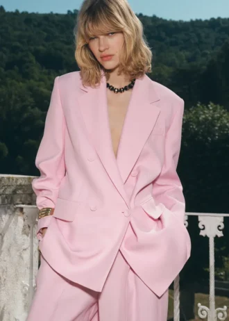 Blazer de costume croisé