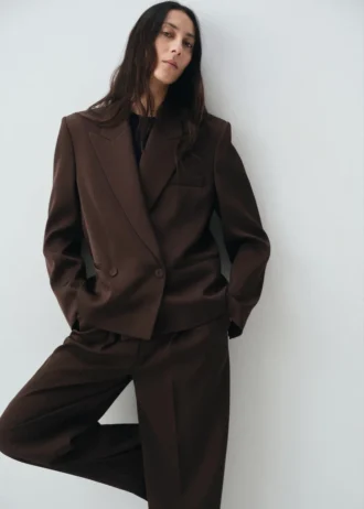 Blazer de costume croisé