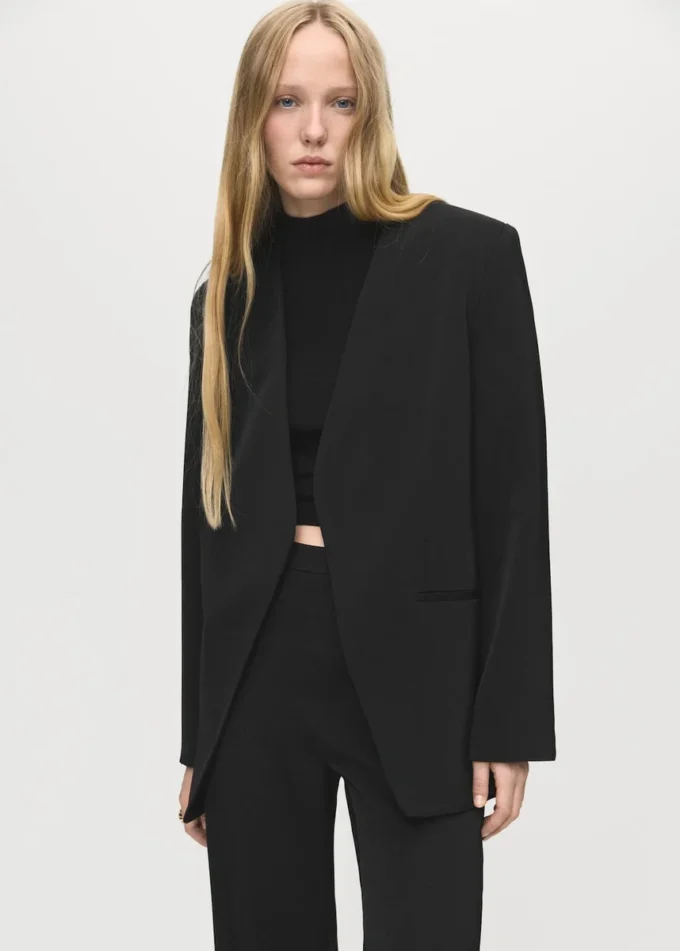 Blazer de costume croisé