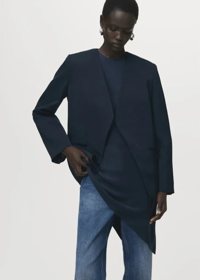 Blazer de costume croisé