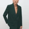 Blazer de costume croisé
