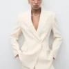 Blazer de costume croisé