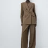 Blazer de costume croisé