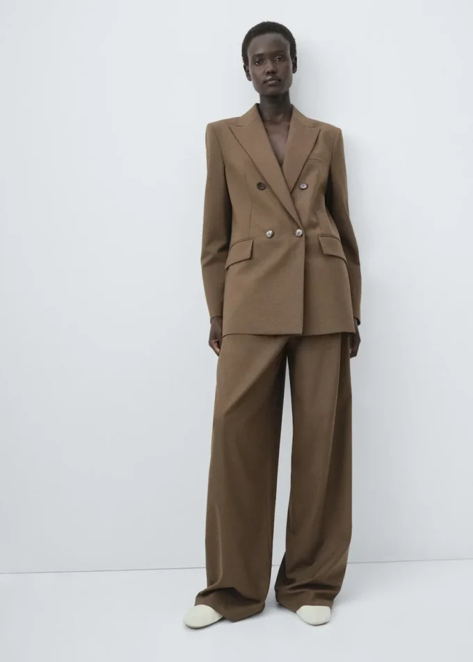 Blazer de costume croisé