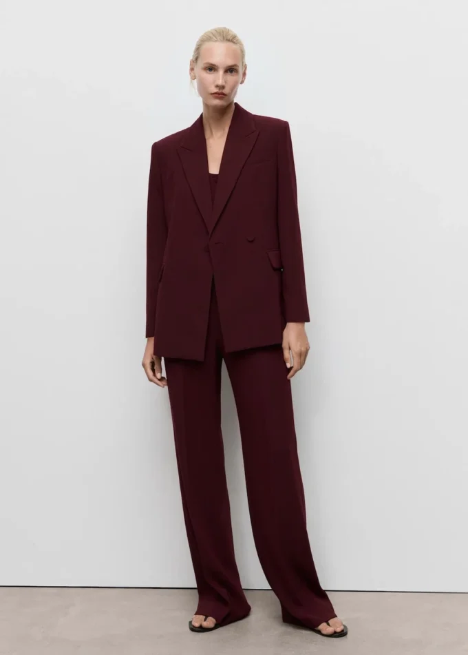 Blazer de costume croisé