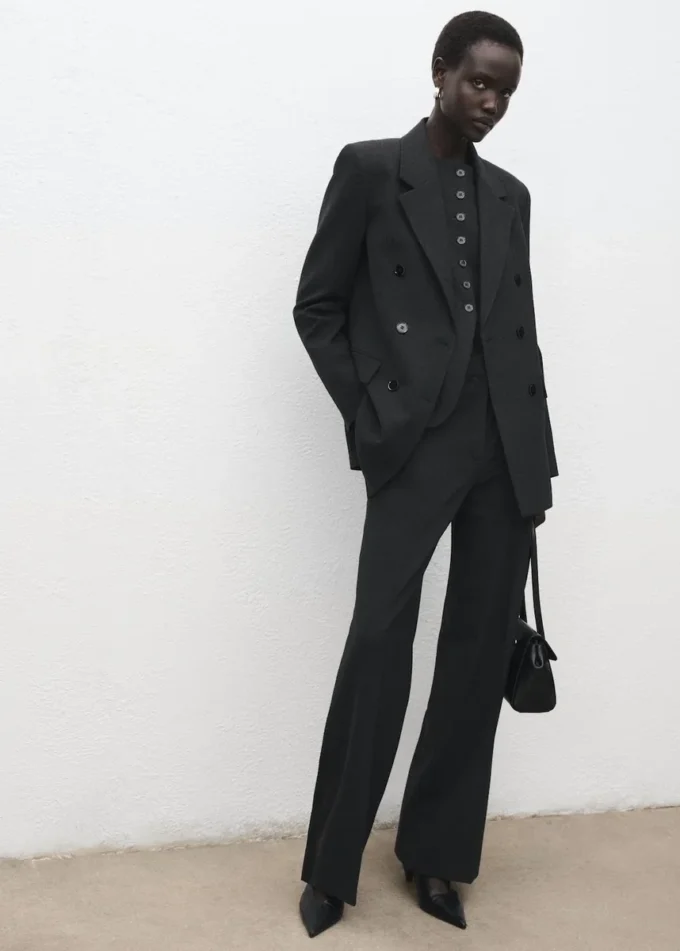 Blazer de costume croisé