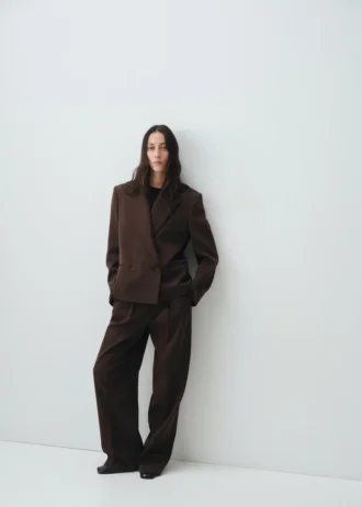 Blazer de costume croisé