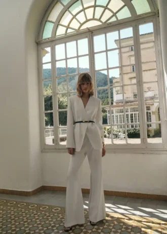 Blazer de costume croisé