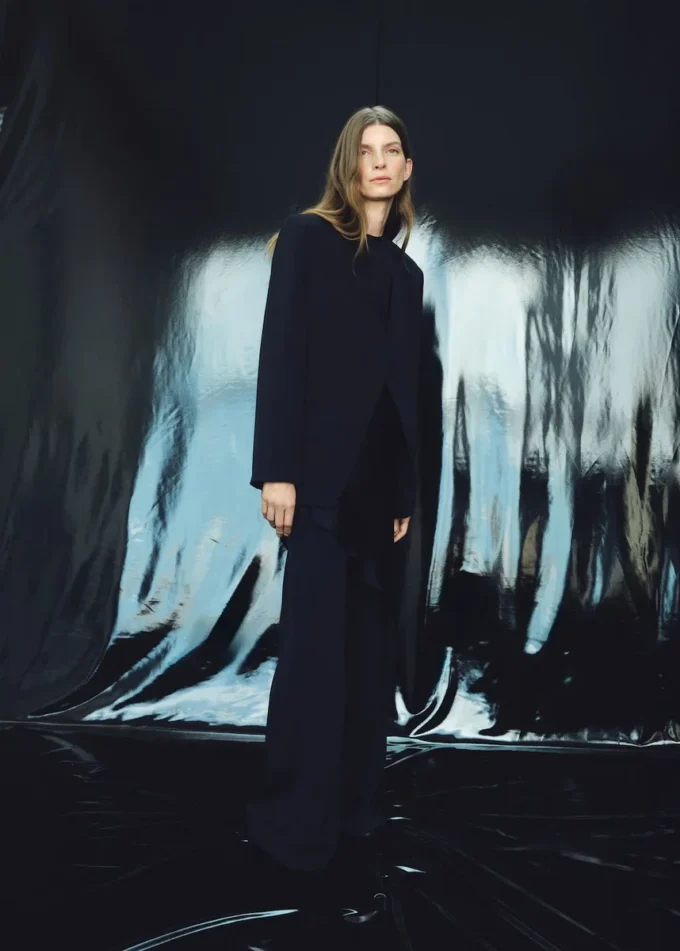 Blazer de costume croisé