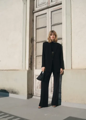 Blazer de costume croisé