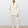 Blazer de costume croisé