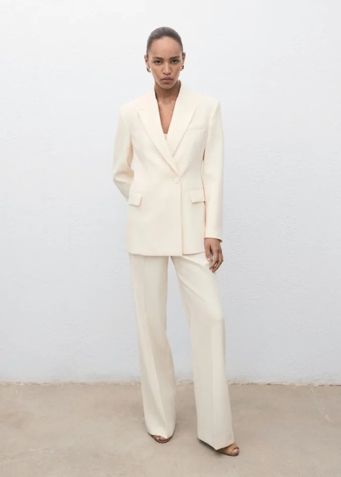 Blazer de costume croisé