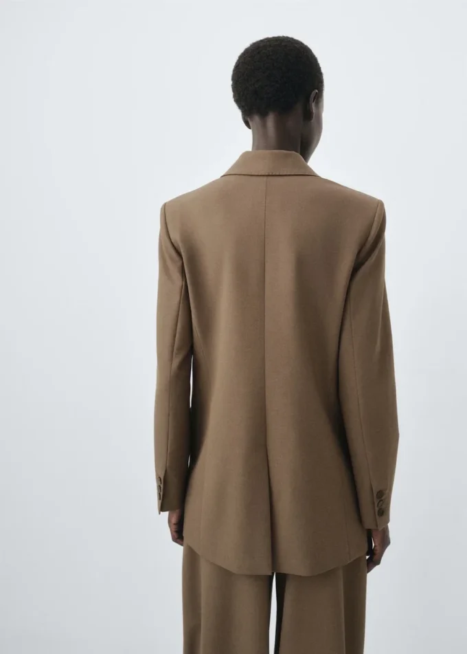 Blazer de costume croisé